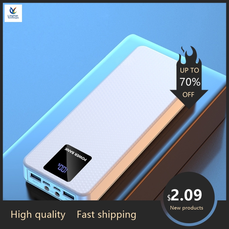 Portable Charger 20000Mah - トップ8 x 18650 20000mAh ポータブル電源ケース 22.5W急速充電