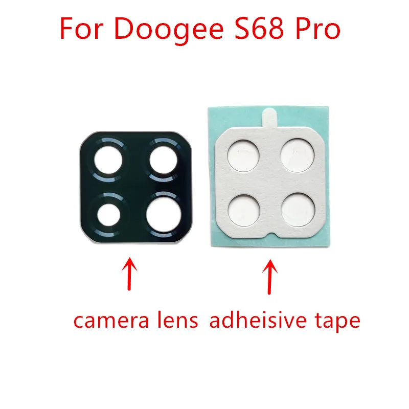 Phone Accessories Shop - 新オリジナル電話部品 DOOGEE S68 プロ 5.9 インチ携帯電話リアバックカメラレンズ