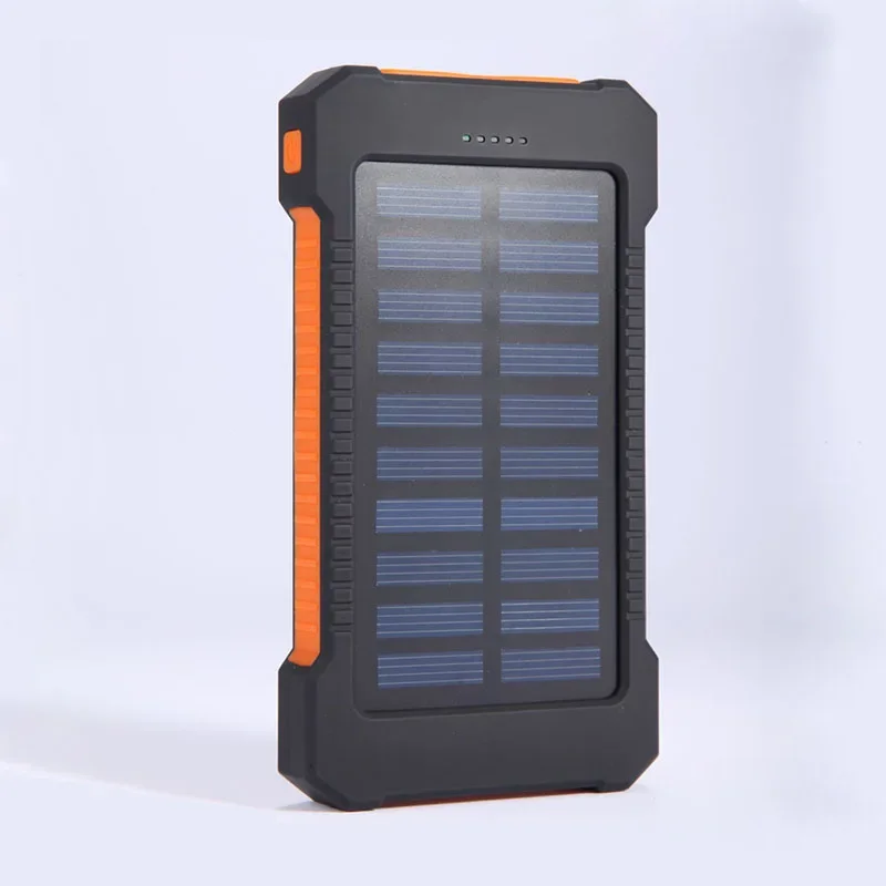 20000mAh ポータブルソーラーパワーバンク防水外部バッ - Portable Charger 20000Mah のレビューと価格