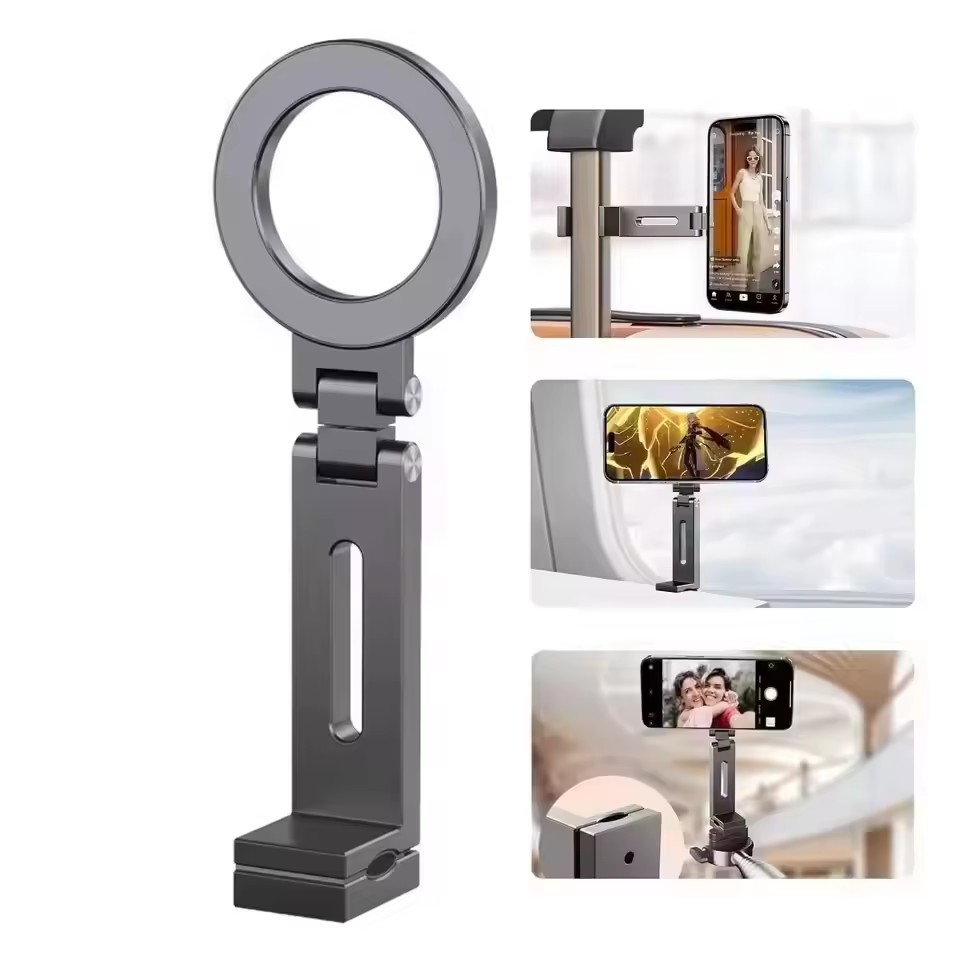 ユニバーサル旅行用磁気式スマホホルダー 折りたたみ式回転ハン - Phone Accessories For Travel のレビューと価格