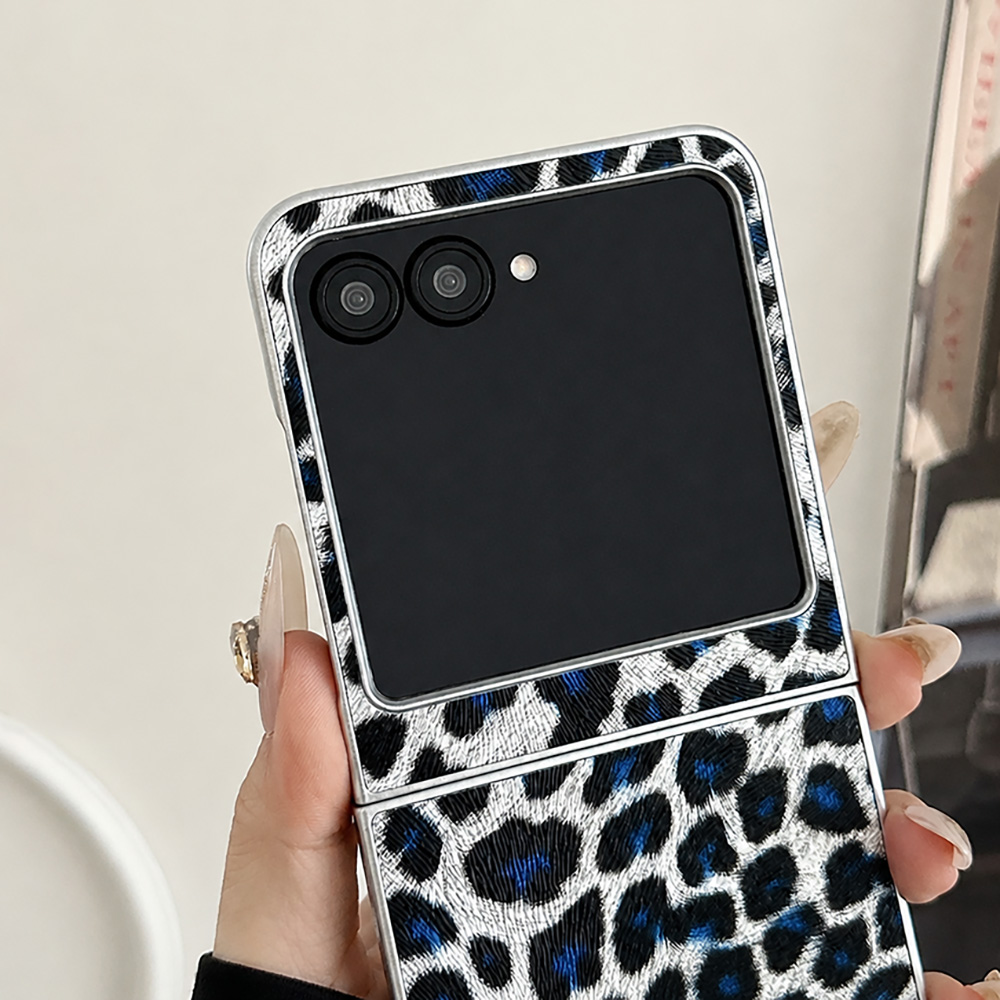 ヒョウ柄折りたたみフリップ電話ケース Motorola Ra - Phone Accessories For Travel のレビューと価格