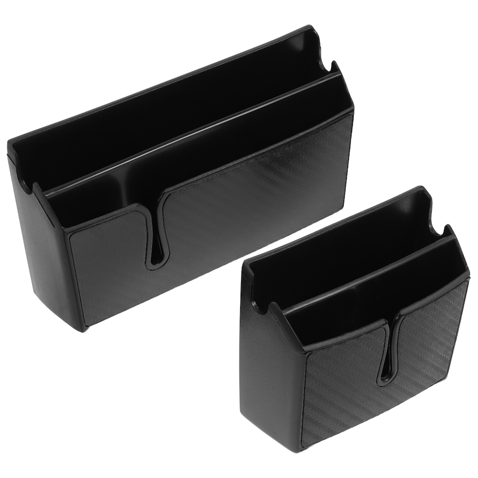 2 個の耐久性のある PVC 車用オーガナイザー カーボンフ - Phone Accessories Organizer のレビューと価格
