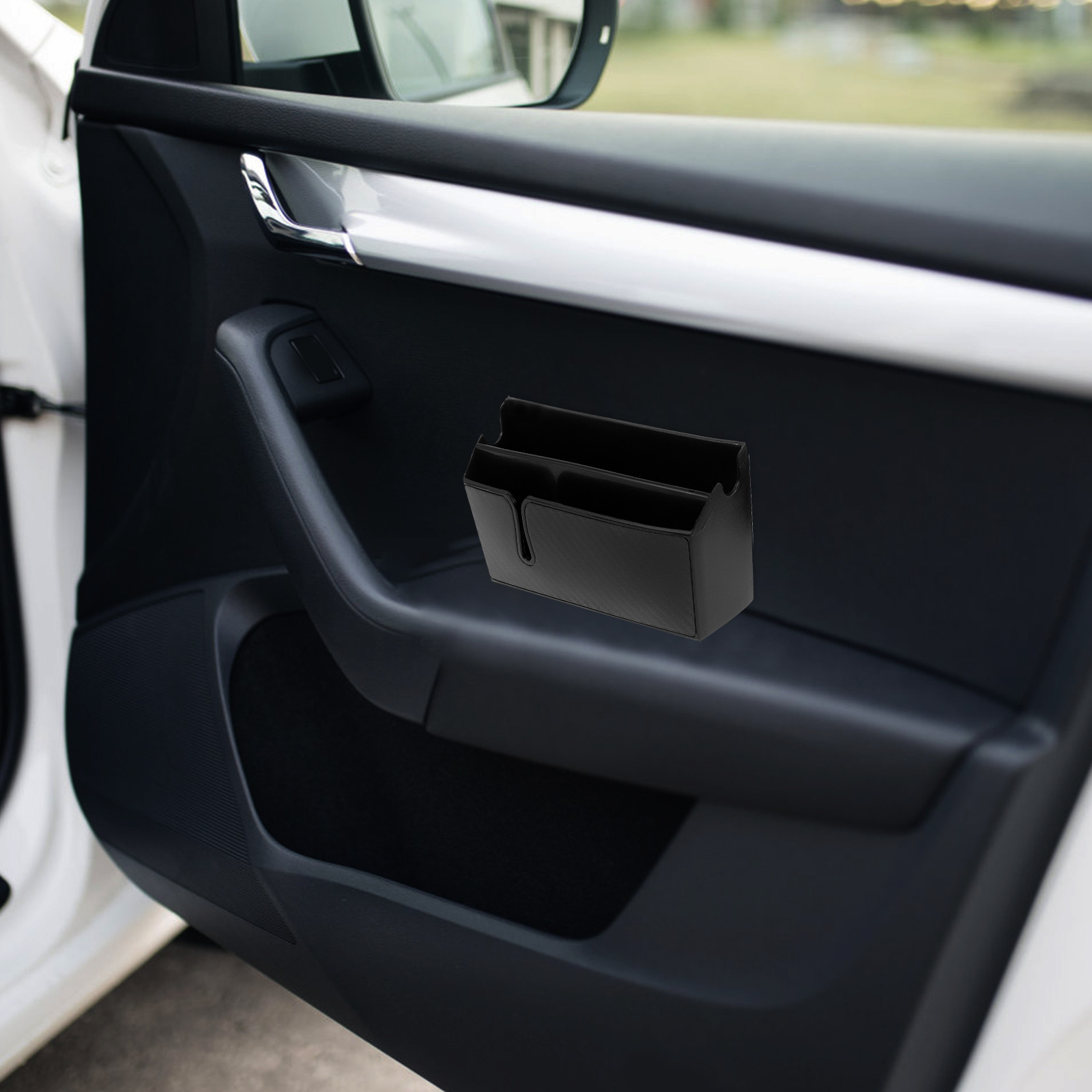 2 個の耐久性のある PVC 車用オーガナイザー カーボンフ - Phone Accessories Organizer のレビューと価格