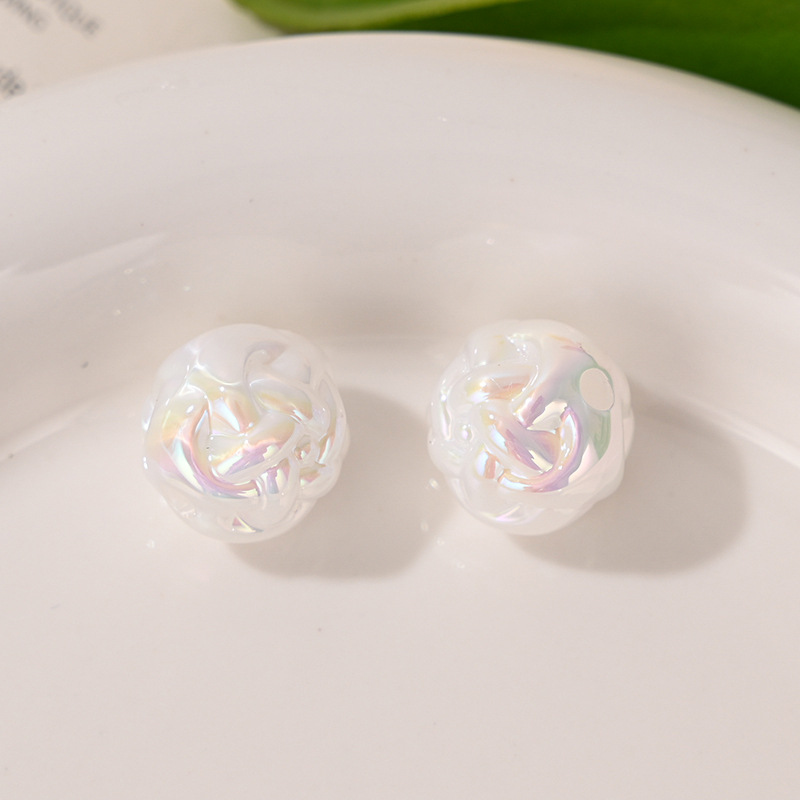 10個入りアクリルヤーンボールビーズ、穴あきルースビーズ、D - Phone Accessories Beads のレビューと価格