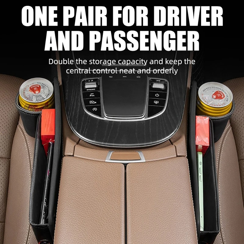 カーシート隙間収納ボックスポケットユニバーサル財布キーカード - Phone Accessories Organizer のレビューと価格