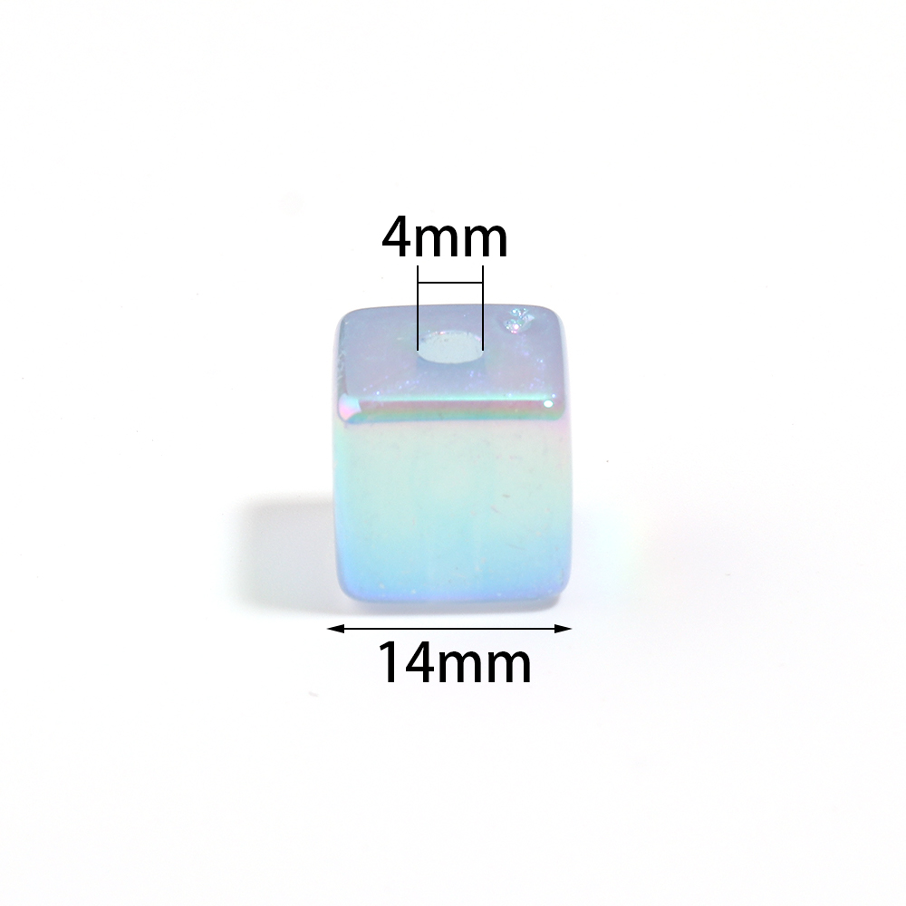 10 ピース/ロット 14 ミリメートルゼリーカラーアクリル - Phone Accessories Beads のレビューと価格
