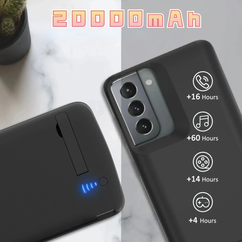20000mAh バッテリー充電器ケース Samsung G - Portable Charger 20000Mah のレビューと価格