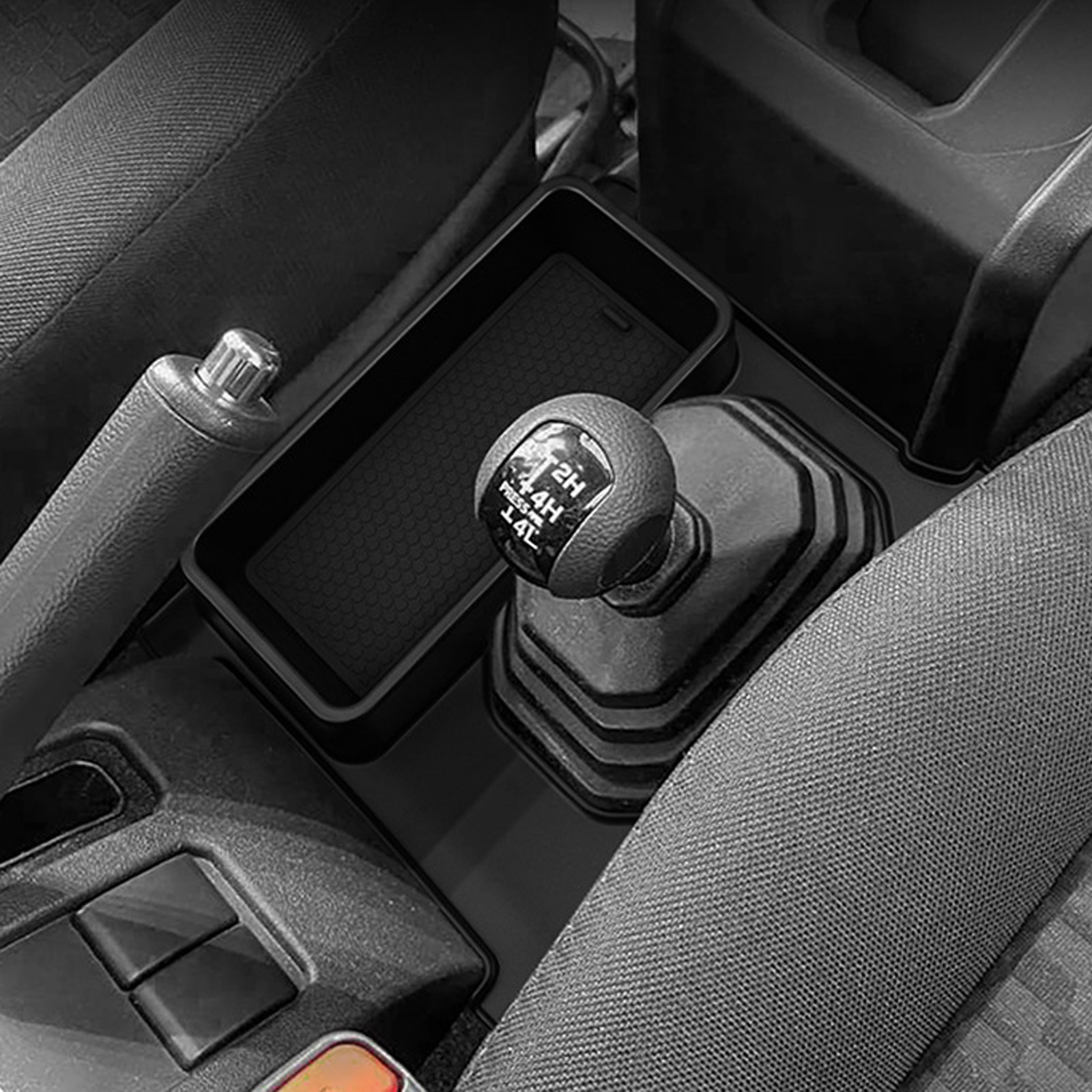 車のギアシフトサイド収納ボックスオーガナイザートレイ電話ホル - Phone Accessories Organizer のレビューと価格