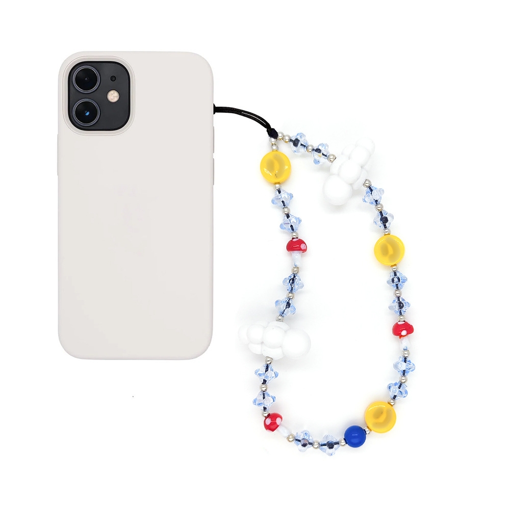 HERLOOK Y2K キノコ電話チャーム ホワイトクラウド - Phone Accessories For Teen Girls のレビューと価格