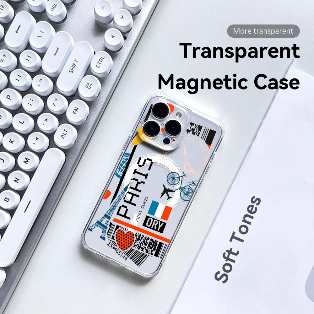 飛行機旅行チケット フランス柄 iPhoneケース iPho - Phone Accessories For Travel のレビューと価格