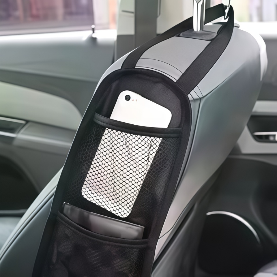 カーシートオーガナイザーポーチ - 水筒、携帯電話、必需品用 - Phone Accessories Organizer のレビューと価格