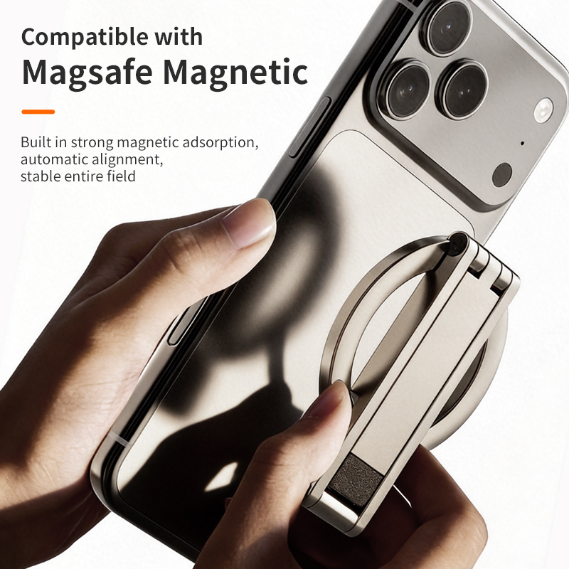 マグネット式携帯電話スタンド ポータブル折りたたみ式携帯電話 - Phone Accessories For Travel のレビューと価格