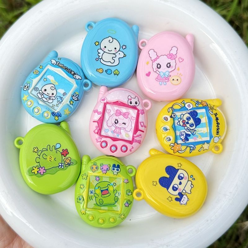 たまごっち両面印刷ビーズDIY素材、焼付塗料漫画アーケードス - Phone Accessories Beads のレビューと価格