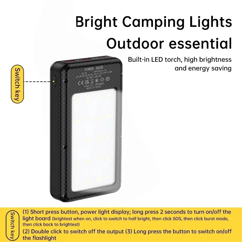 KEBIDUMEI 6*18650 20000mAh パワー - Portable Charger 20000Mah のレビューと価格