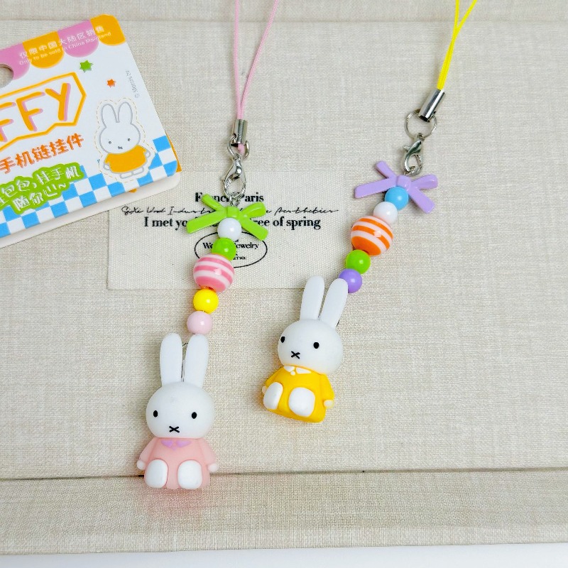 かわいいミッフィー電話デコレーションキュートな漫画カラフルな - Phone Accessories For Teen Girls のレビューと価格