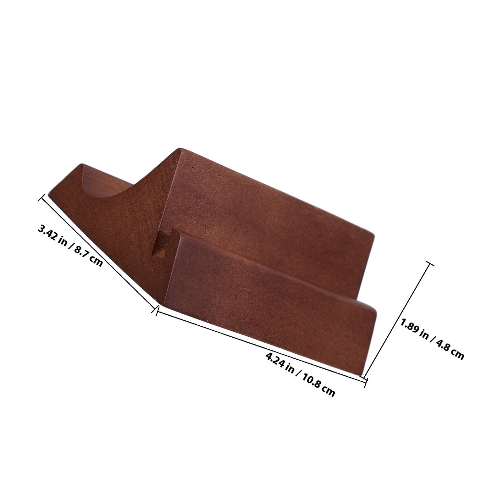 木製デュアルスロット携帯電話・カレンダースタンド デスクトッ - Phone Accessories Organizer のレビューと価格
