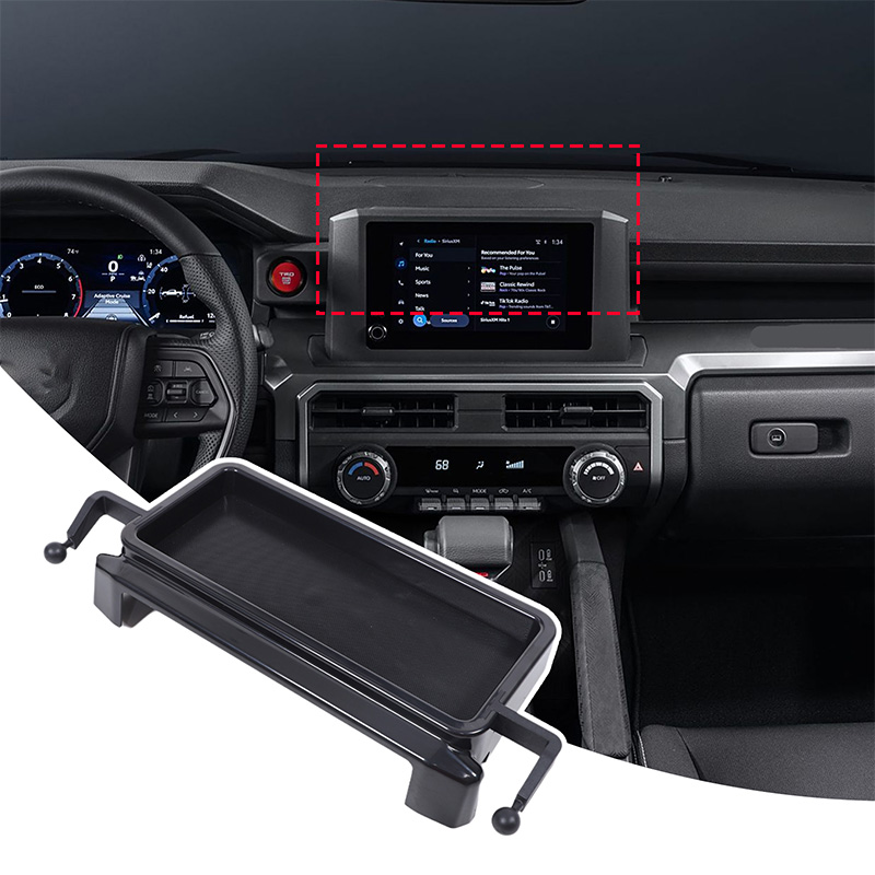 ダブルフォンホルダーベース 車載スクリーン固定オーガナイザー - Phone Accessories Organizer のレビューと価格