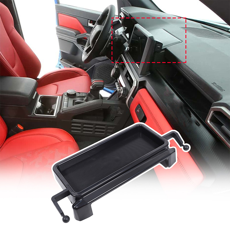 ダブルフォンホルダーベース 車載スクリーン固定オーガナイザー - Phone Accessories Organizer のレビューと価格