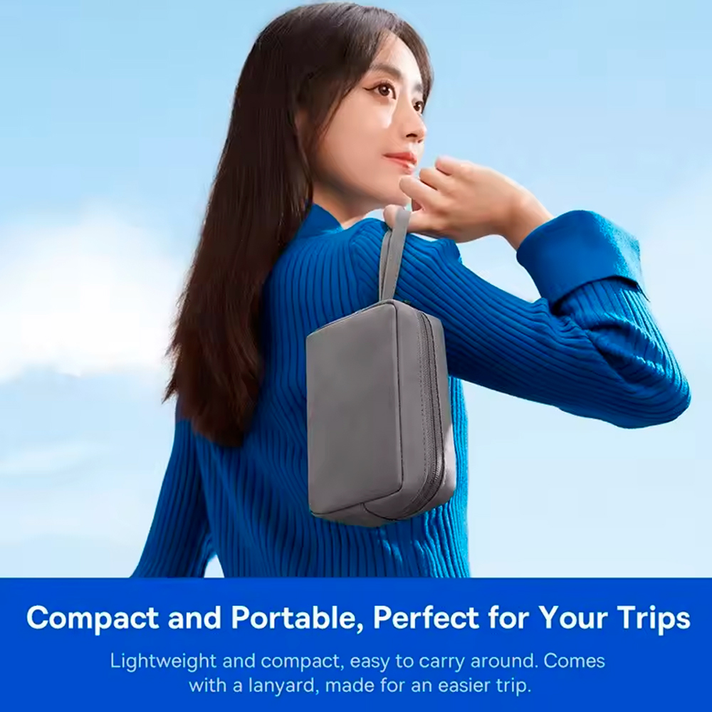 携帯電話防水バッグ旅行用充電器ケーブル収納ケース iPhon - Phone Accessories Organizer のレビューと価格