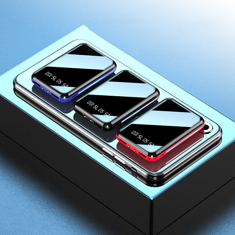 20000mAh ミニパワーバンクポータブル充電器ミラースク - Portable Charger 20000Mah のレビューと価格